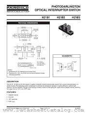 H21B2 datasheet pdf Fairchild Semiconductor