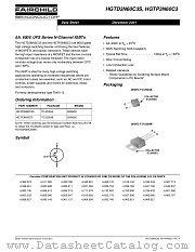 HGTD3N60C3 datasheet pdf Fairchild Semiconductor