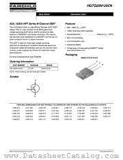 HGTG20N120CN datasheet pdf Fairchild Semiconductor