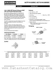 HGTP1N120BND datasheet pdf Fairchild Semiconductor