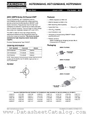 HGTP3N60A4 datasheet pdf Fairchild Semiconductor