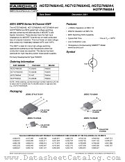 HGTP7N60A4 datasheet pdf Fairchild Semiconductor