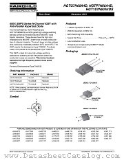 HGTP7N60A4D datasheet pdf Fairchild Semiconductor