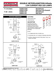 HLMP-D150A datasheet pdf Fairchild Semiconductor