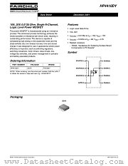 HP4410DY datasheet pdf Fairchild Semiconductor