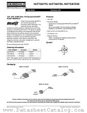 HUF75307D3S datasheet pdf Fairchild Semiconductor