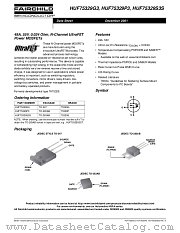 HUF75329G3 datasheet pdf Fairchild Semiconductor