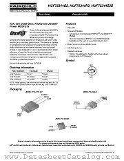 HUF75344P3 datasheet pdf Fairchild Semiconductor