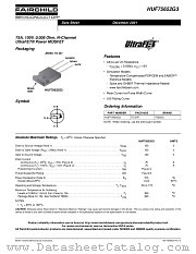 HUF75652G3 datasheet pdf Fairchild Semiconductor