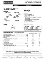 HUF75823D3 datasheet pdf Fairchild Semiconductor