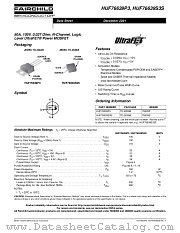 HUF76639S3S datasheet pdf Fairchild Semiconductor