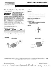 HUFA75329D3S datasheet pdf Fairchild Semiconductor