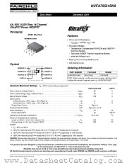 HUFA75531SK8 datasheet pdf Fairchild Semiconductor