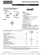HUFA76407D3 datasheet pdf Fairchild Semiconductor