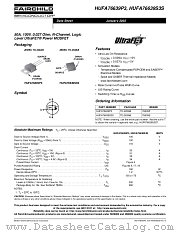 HUFA76639S3S datasheet pdf Fairchild Semiconductor