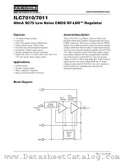 ILC7010X28 datasheet pdf Fairchild Semiconductor