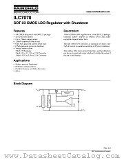 ILC7070X25 datasheet pdf Fairchild Semiconductor