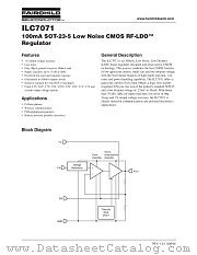 ILC7071X27 datasheet pdf Fairchild Semiconductor