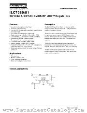 ILC7080X27 datasheet pdf Fairchild Semiconductor
