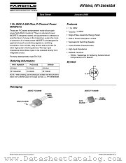 IRF9640 datasheet pdf Fairchild Semiconductor