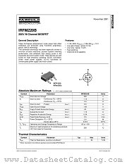 IRFM220B datasheet pdf Fairchild Semiconductor