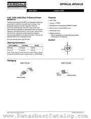 IRFU9120 datasheet pdf Fairchild Semiconductor