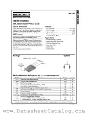 ISL9K18120G3 datasheet pdf Fairchild Semiconductor