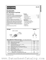 ISL9K8120P3 datasheet pdf Fairchild Semiconductor