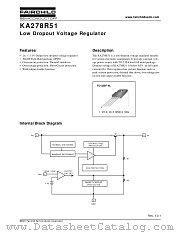 KA278R51 datasheet pdf Fairchild Semiconductor