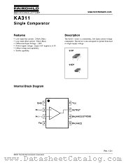 KA311 datasheet pdf Fairchild Semiconductor