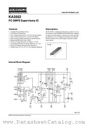 KA3502 datasheet pdf Fairchild Semiconductor