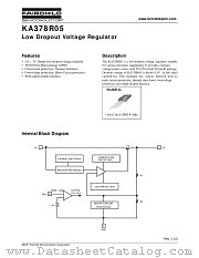 KA378R05 datasheet pdf Fairchild Semiconductor