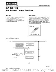 KA378R33 datasheet pdf Fairchild Semiconductor