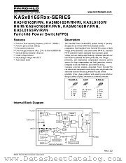 KA5H0165RVN datasheet pdf Fairchild Semiconductor