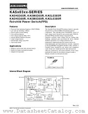 KA5L0365R datasheet pdf Fairchild Semiconductor