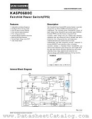 KA5P0680C datasheet pdf Fairchild Semiconductor