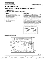 KA5Q0765RT datasheet pdf Fairchild Semiconductor