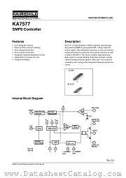 KA7577 datasheet pdf Fairchild Semiconductor