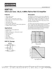KM7101 datasheet pdf Fairchild Semiconductor