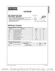 KSC5302DI datasheet pdf Fairchild Semiconductor