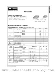 KSH30 datasheet pdf Fairchild Semiconductor