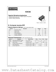 KSK595 datasheet pdf Fairchild Semiconductor