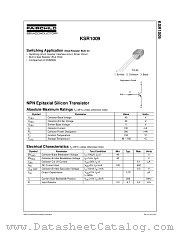 KSR1009 datasheet pdf Fairchild Semiconductor