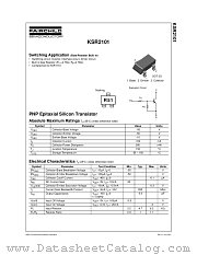 KSR2101 datasheet pdf Fairchild Semiconductor