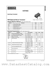 KST4403 datasheet pdf Fairchild Semiconductor