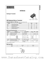 KST63 datasheet pdf Fairchild Semiconductor