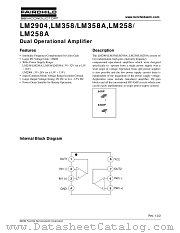 LM2904 datasheet pdf Fairchild Semiconductor