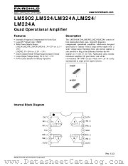 LM324A datasheet pdf Fairchild Semiconductor