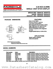 MAN442C datasheet pdf Fairchild Semiconductor