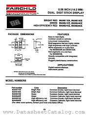 MAN6110E datasheet pdf Fairchild Semiconductor